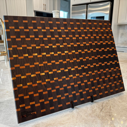 Walnut, Cherry - End Grain Cutting Board